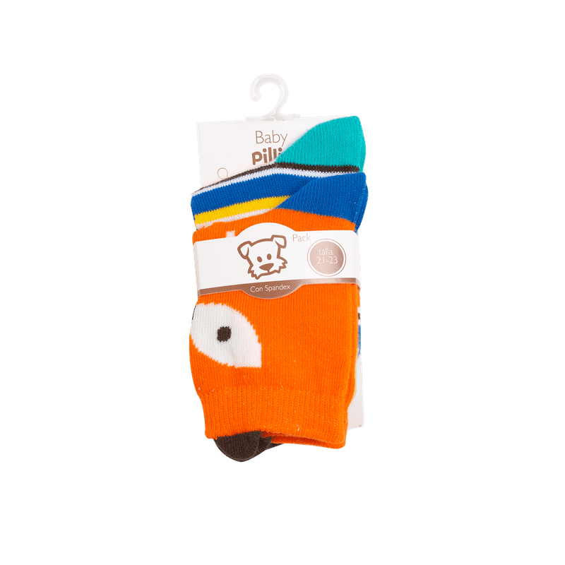 Pack-2-Calcetines-Bebe-Niño