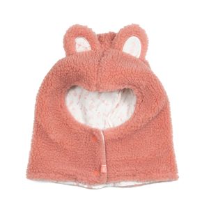 Gorro Bebé Niña con orejas de oso