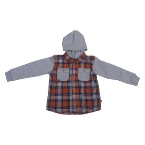 Camisa M/L c/Capucha Bebé Niño