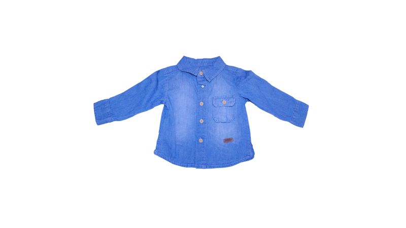 Camisa discount denim niño