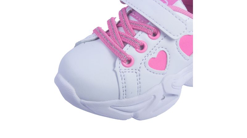 Zapatilla con Luces Bebé Niña Pillin Perú