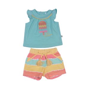 Conjunto Jersey/ Elastano Bebé Niña