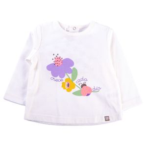 Polo  Bebe Niña Blanco
