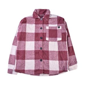 Sobrecamisa Escosesa  Niño Burdeo