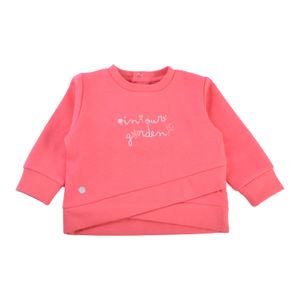 Polera Crew  Estampado Bebe Niña Naranjo