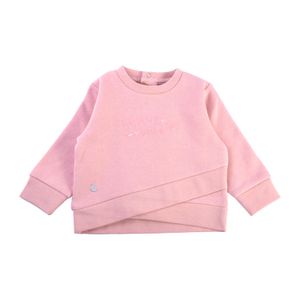Polera Crew  Estampado Bebe Niña Palo Rosa