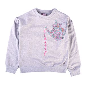 Polera Crew  Niña Melange