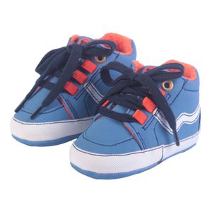 Zapatilla Zapato Precaminante  Bebe Niño Celeste