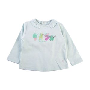 Polo M/L  Bebe Niña Menta
