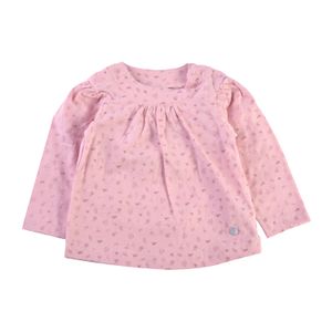 Polo M/L  Bebe Niña Palo Rosa