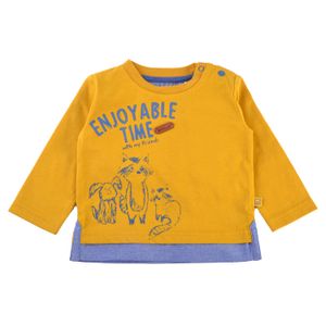 Polo M/L  Bebe Niño Mostaza