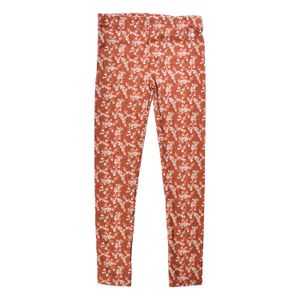 Legging Larga Estampada  Niña Café