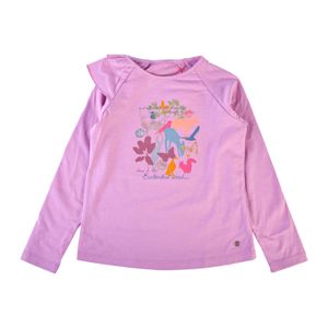 Polo M/L  Niña Malva