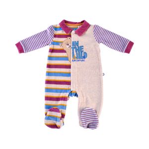 Enterizo Plush  Recién Nacido Niño Melange