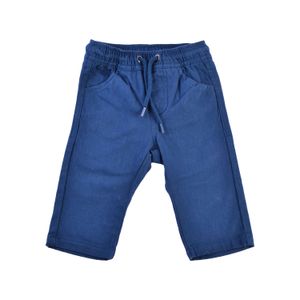 Pantalón Gabardina  Bebe Niño Azul Marino