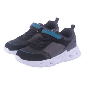 Zapatilla con Luces Niño Negro