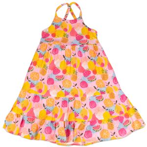 Vestido Bambula Estampada Niña