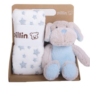Peluche con manta Perro