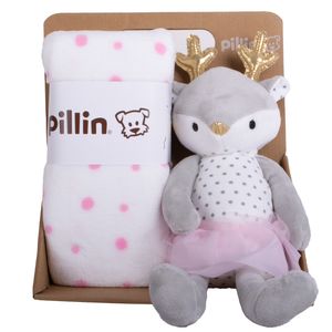 Peluche con manta Venado